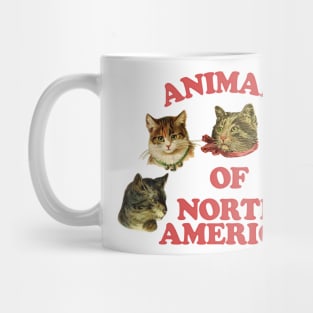 Cute Kitties / 80s Style Thrift Design Mug